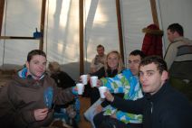 Take a break with a coffee or a hot chocolate!